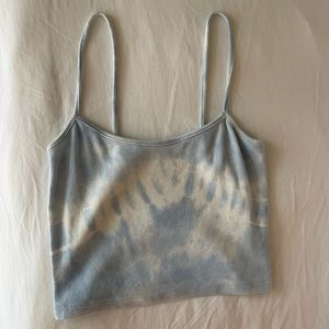 Tie dye tank top from Pacsun (Me to We brand)